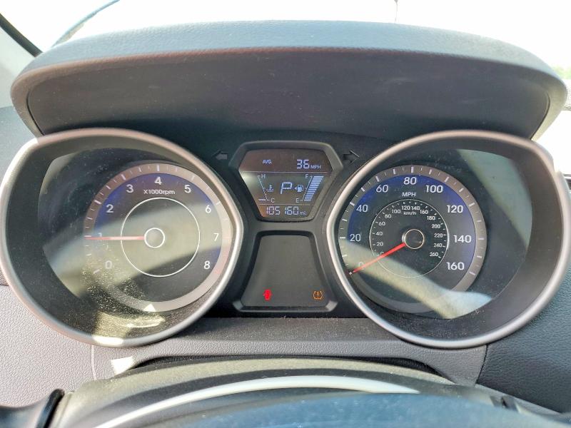 2015 Hyundai Elantra VIN KMHDH4AEXFU353645 COPART salvage auction — SIDE, Salvage Title, sold $2,150 on 2026-07-22 (photo 9)