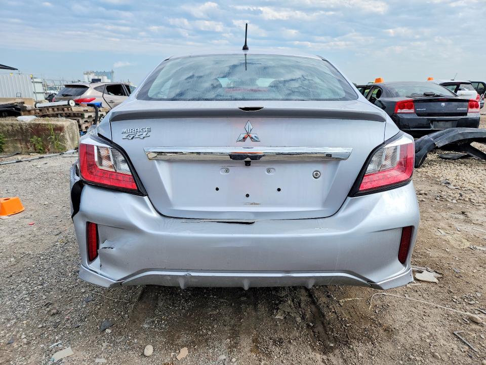 2022 Mitsubishi Mirage VIN ML32FUFJ8NHF09248 COPART salvage auction — FRONT END, In - Certificate Of Title (P), sold $3,150 on 2026-07-29 (photo 6)