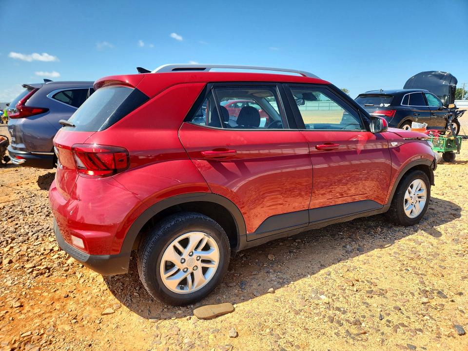 2020 Hyundai Venue VIN KMHRC8A34LU024932 COPART salvage auction — FRONT END, Wv - Dealer Only Clean Title (P), sold $2,850 on 2026-07-29 (photo 3)