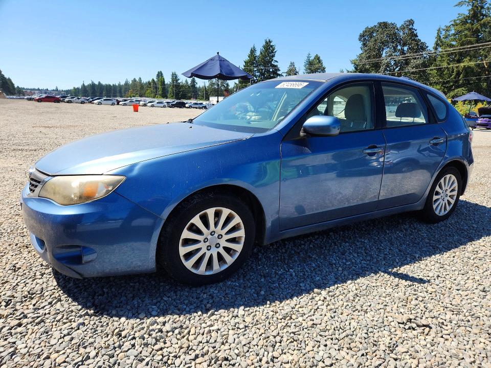 2008 Subaru Impreza VIN JF1GH61608H807392 COPART salvage auction — FRONT END, Wa - Vehicle Cert Of Ownership-Titl, sold $125 on 2026-07-28 (photo 1)