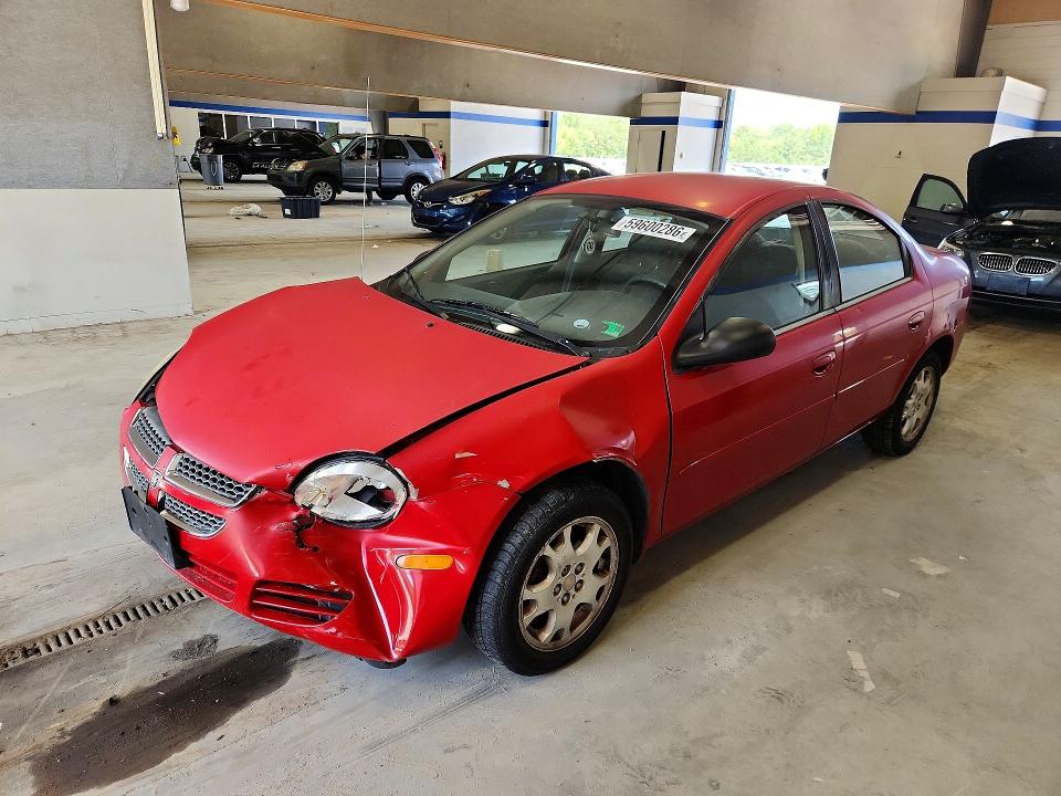 2005 Dodge Neon VIN 1B3ES56C05D197283 COPART salvage auction — FRONT END, Va - Cert Of Title - Salvage, sold $375 on 2026-07-10 (photo 1)