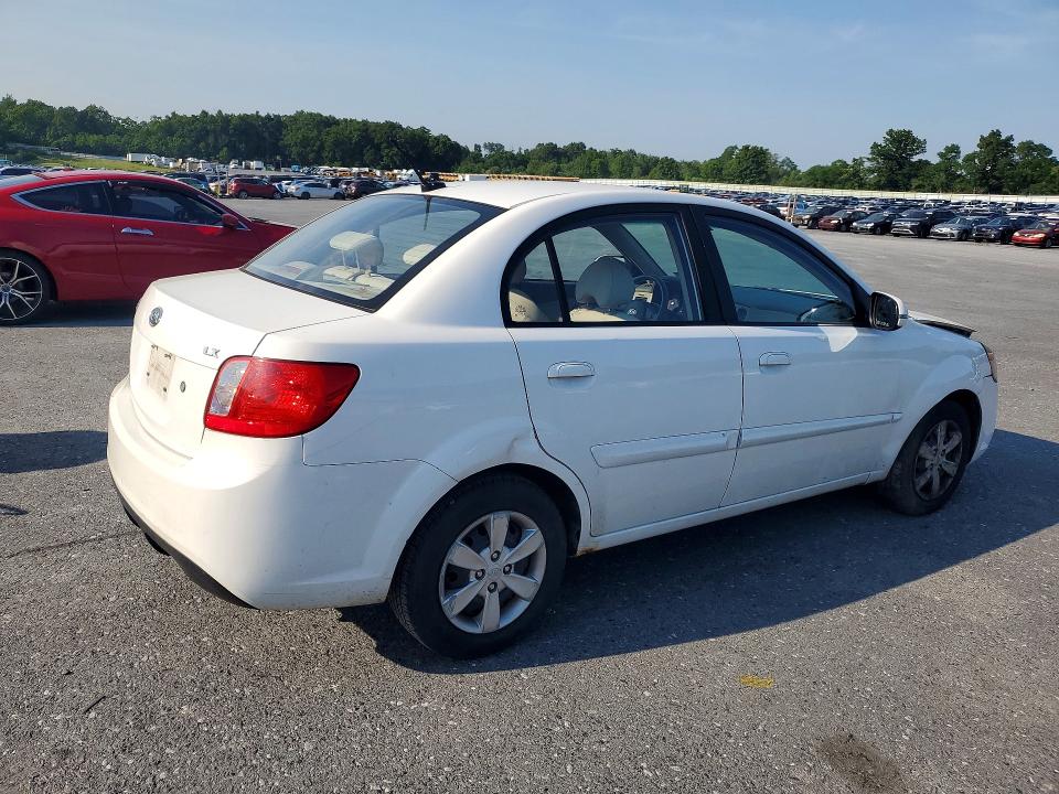 2010 Kia Rio VIN KNADH4A30A6658892 COPART salvage auction — FRONT END, PA - CERTIFICATE OF SALVAGE, sold $125 on 2026-07-28 (photo 3)