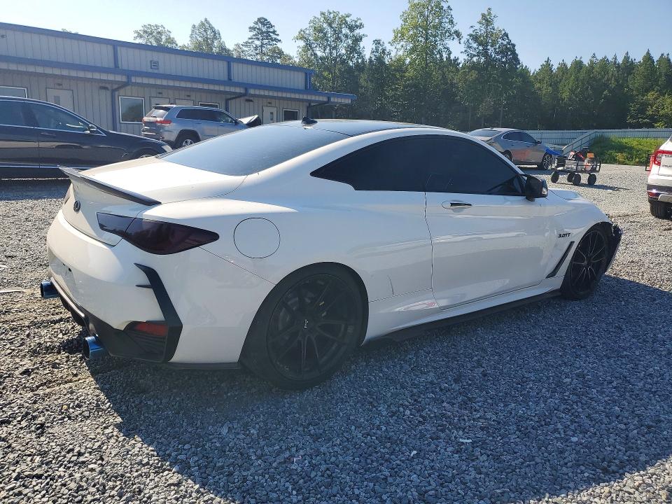 2019 Infiniti Q60 VIN JN1EV7EL6KM290780 COPART salvage auction — FRONT END, Nc - Salvage Certificate Of Title, sold $10,000 on 2026-08-13 (photo 3)