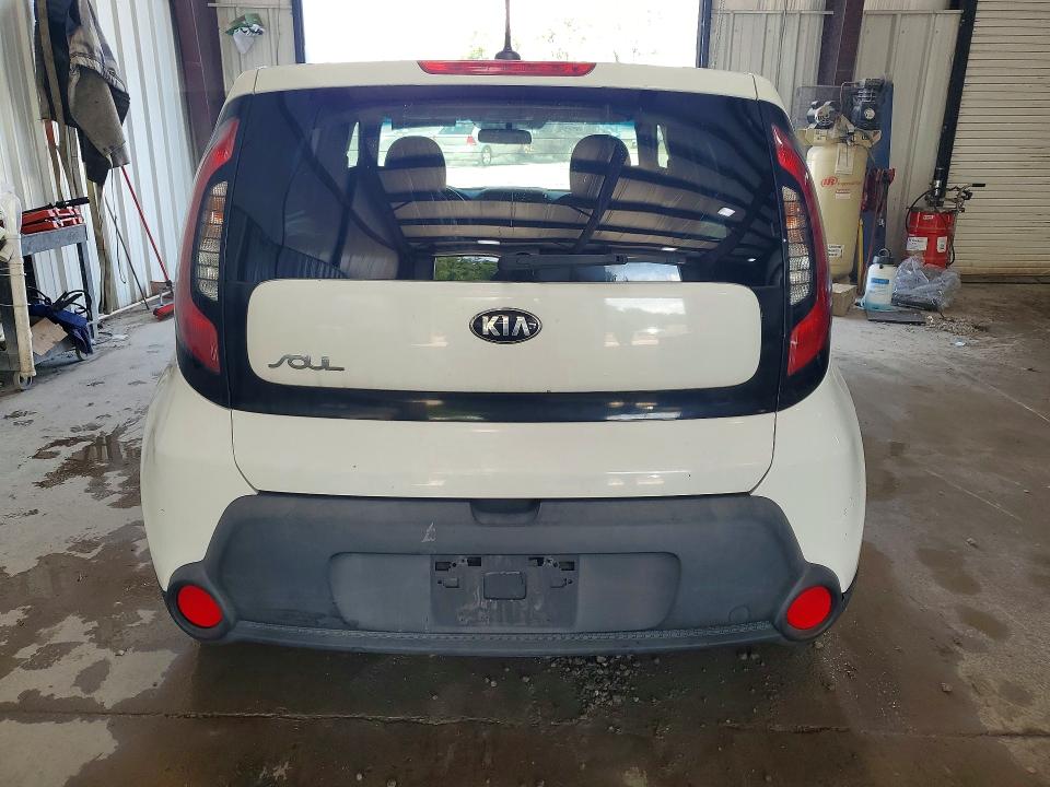 2016 Kia Soul VIN KNDJN2A27G7334948 COPART salvage auction — FRONT END, Pa - Cert Of Title, sold $600 on 2026-07-29 (photo 6)