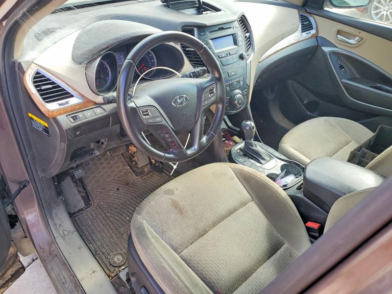 2013 Hyundai Santa fe VIN KM8SM4HFXDU030484 COPART salvage auction — MECHANICAL, TN - CERTIFICATE OF TITLE, sold $1,200 on 2026-07-27 (photo 8)
