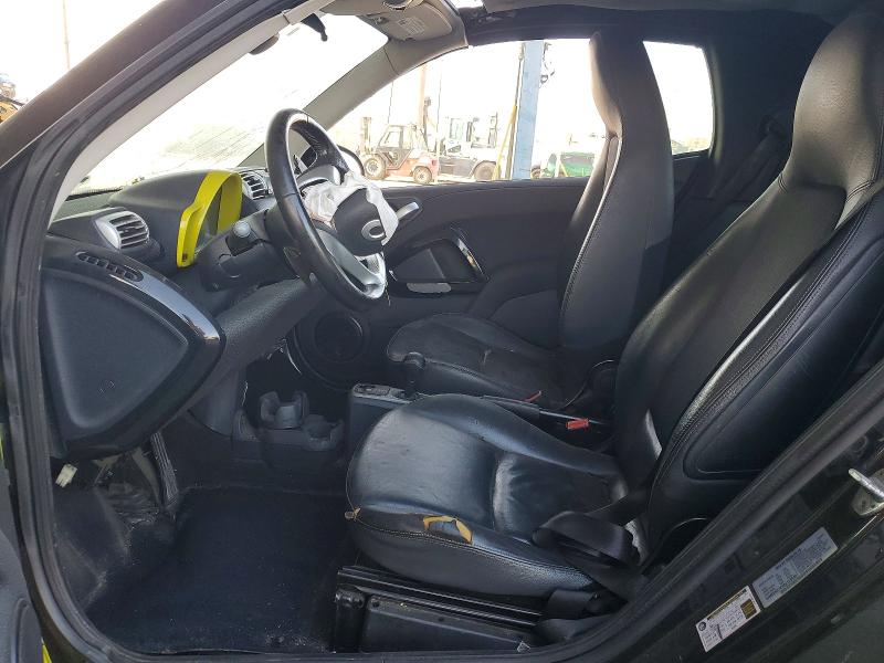 2008 Smart Fortwo VIN WMEEK31X98K169545 COPART salvage auction — FRONT END, CA - SALVAGE CERTIFICATE, sold $175 on 2026-08-13 (photo 7)