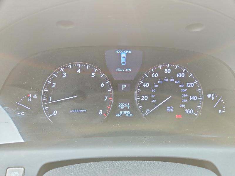 2008 Lexus Ls 460 VIN JTHGL46F885026030 COPART salvage auction — FRONT END, Ny - Mv-907A Salvage Certificate, sold $2,950 on 2026-07-22 (photo 9)