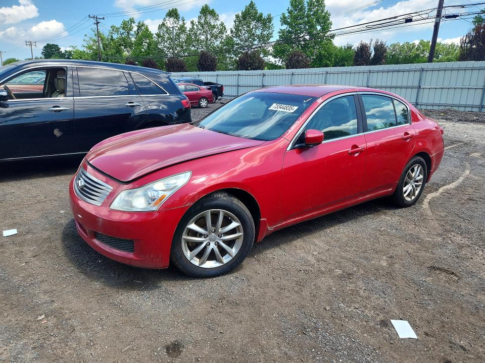 2009 Infiniti G37 VIN JNKCV61FX9M352009 COPART salvage auction — MECHANICAL, Ct - Certificate Of Title, sold $450 on 2026-07-14 (photo 1)