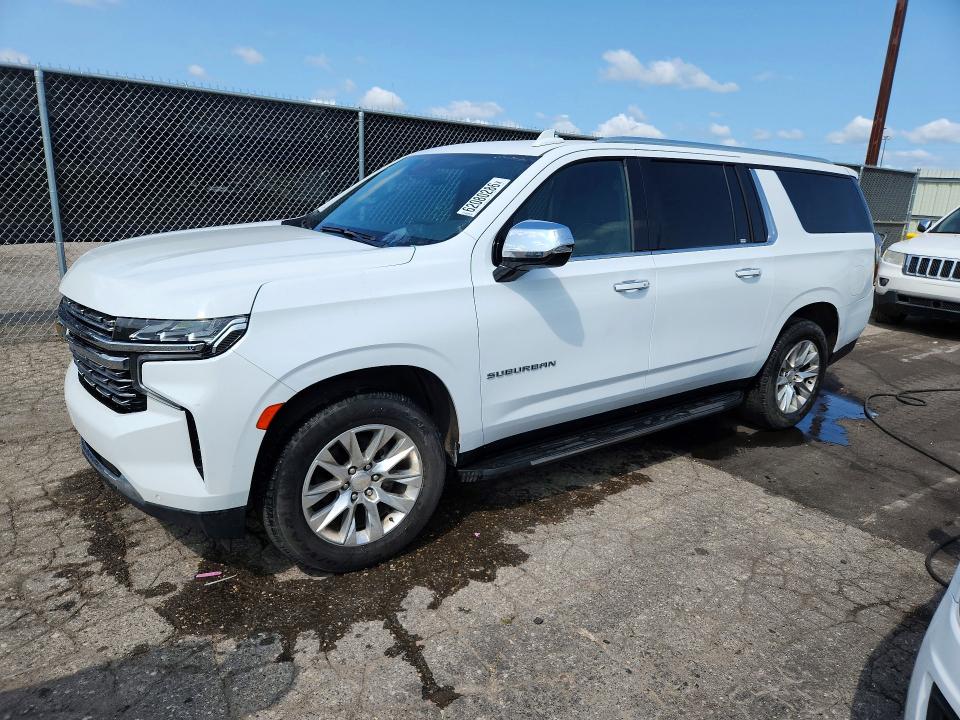 2022 Chevrolet Suburban VIN 1GNSCFKD5NR190326 — COPART salvage auction photo