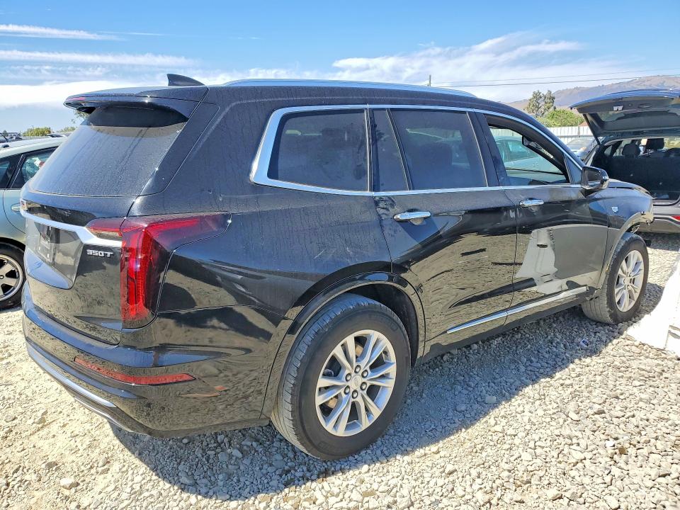 2025 Cadillac Xt6 VIN 1GYKPAR4XSZ136970 COPART salvage auction — FRONT END, Ca - Salvage Certificate, sold $4,600 on 2026-07-30 (photo 3)
