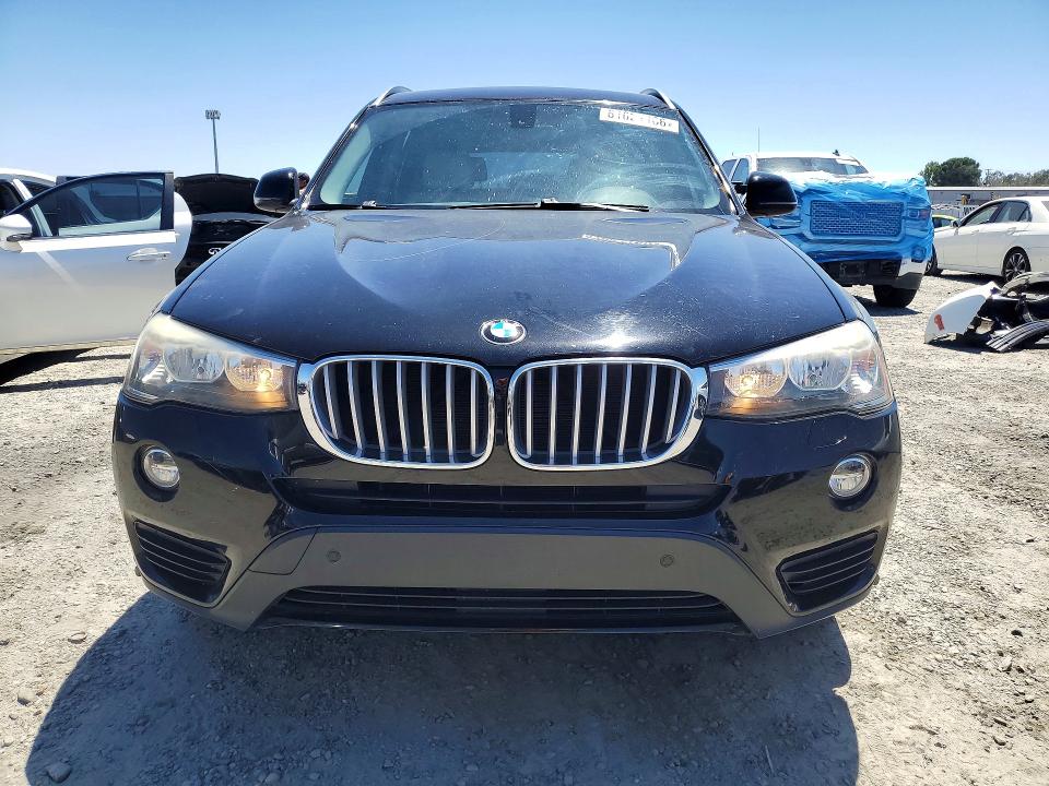 2016 BMW X3 VIN 5UXWX9C52G0D63395 COPART salvage auction — VANDALISM, Ca - Salvage Certificate, sold $1,300 on 2026-07-28 (photo 5)