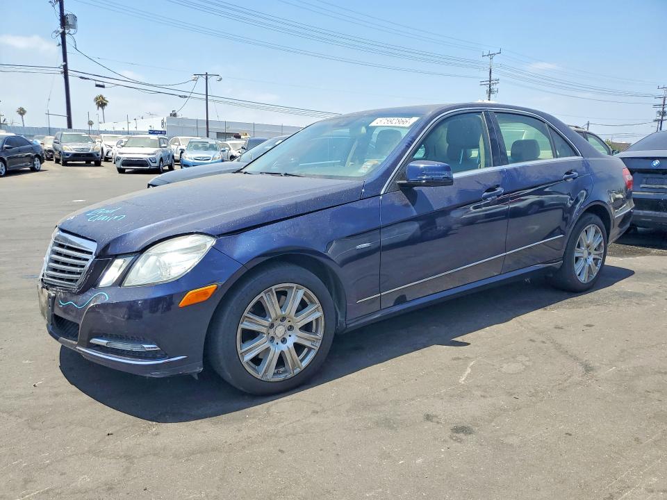 2012 Mercedes-benz VIN WDDHF5KB2CA562256 COPART salvage auction — FRONT END, Ca - Salvage Certificate, sold $1,600 on 2026-07-13 (photo 1)