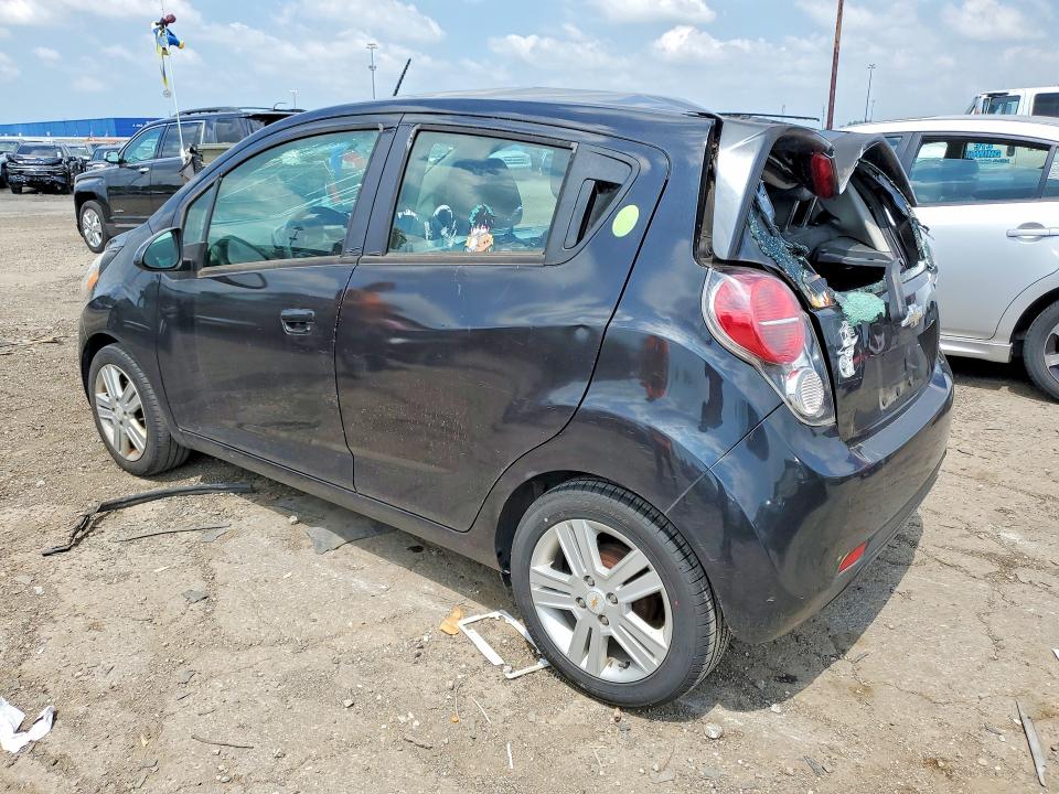 2014 Chevrolet VIN KL8CB6S97EC414252 COPART salvage auction — REAR END, Mi - Certificate Of Title, sold $425 on 2026-07-31 (photo 2)