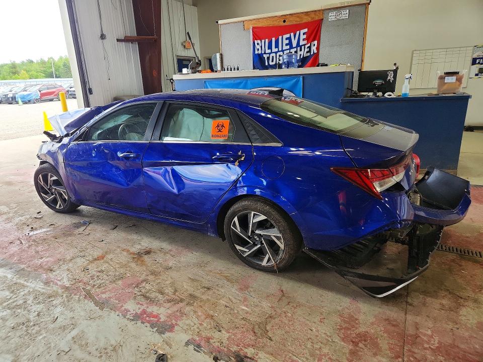 2025 Hyundai Elantra VIN KMHLS4DG5SU882201 COPART salvage auction — FRONT END, FL - CERTIFICATE OF DESTRUCTION, sold $525 on 2026-07-27 (photo 2)