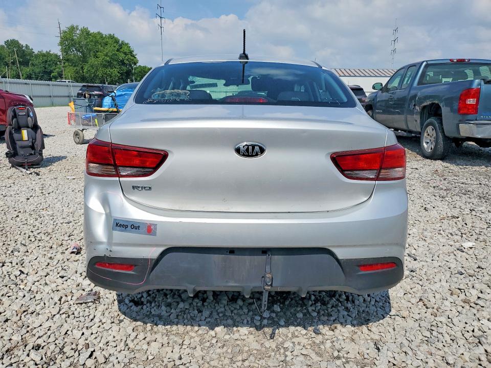 2018 Kia Rio VIN 3KPA24AB2JE046962 COPART salvage auction — FRONT END, Oh - Dealer Only Salvage Title (P), sold $1,750 on 2026-07-10 (photo 6)