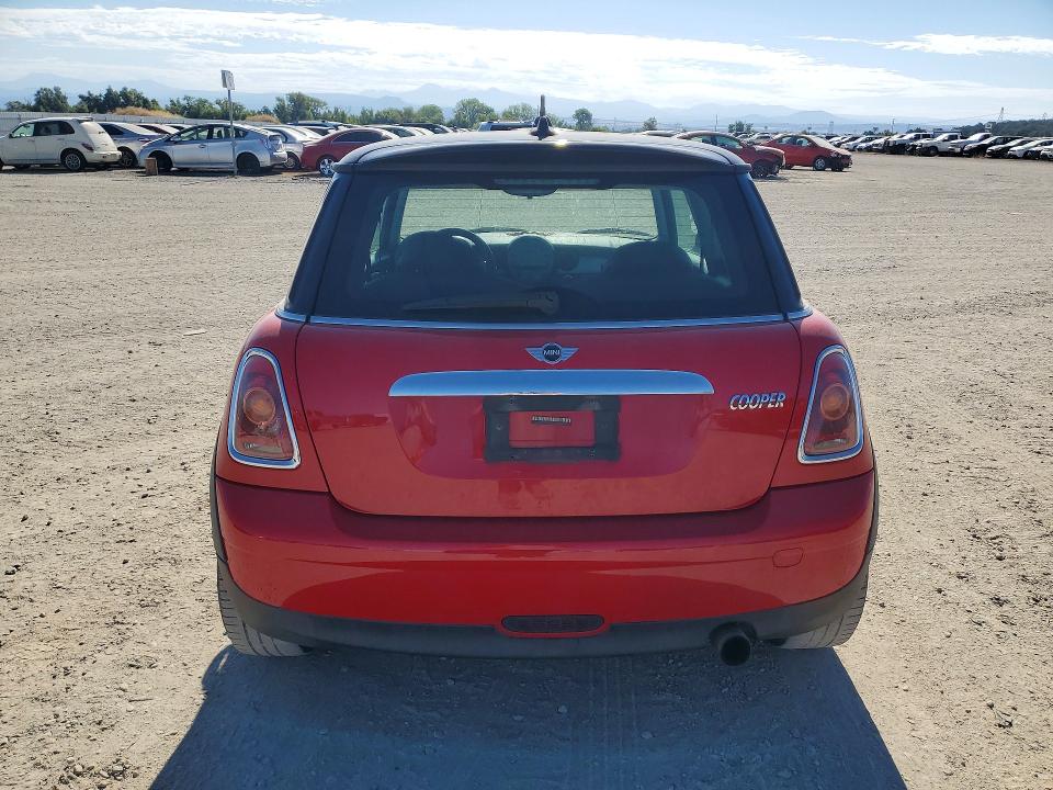 2010 Mini Cooper VIN WMWMF3C57ATZ23274 COPART salvage auction — MECHANICAL, Ca - Dis/Dlr/Exp Only Clean Title, sold $60 on 2026-07-24 (photo 6)