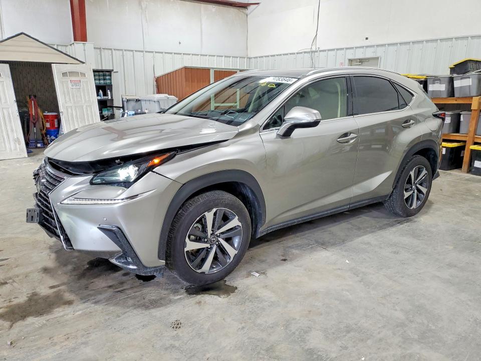 2020 Lexus Nx VIN JTJGARDZ9L2223149 COPART salvage auction — FRONT END, Ny - Mv-907A Salvage Certificate, sold $8,000 on 2026-07-15 (photo 1)