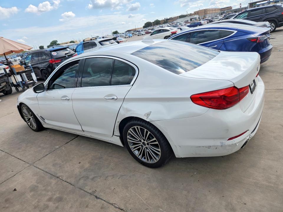 2018 BMW 5er VIN WBAJA5C55JG899675 COPART salvage auction — FRONT END, Tx - Certificate Of Title (P), sold $7,100 on 2026-07-30 (photo 2)