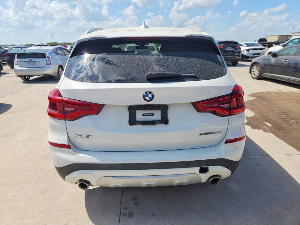 2020 BMW X3 VIN 5UXTY3C08L9B55304 COPART salvage auction — WATER/FLOOD, Tx - Certificate Of Title (P), sold $9,300 on 2026-07-30 (photo 6)