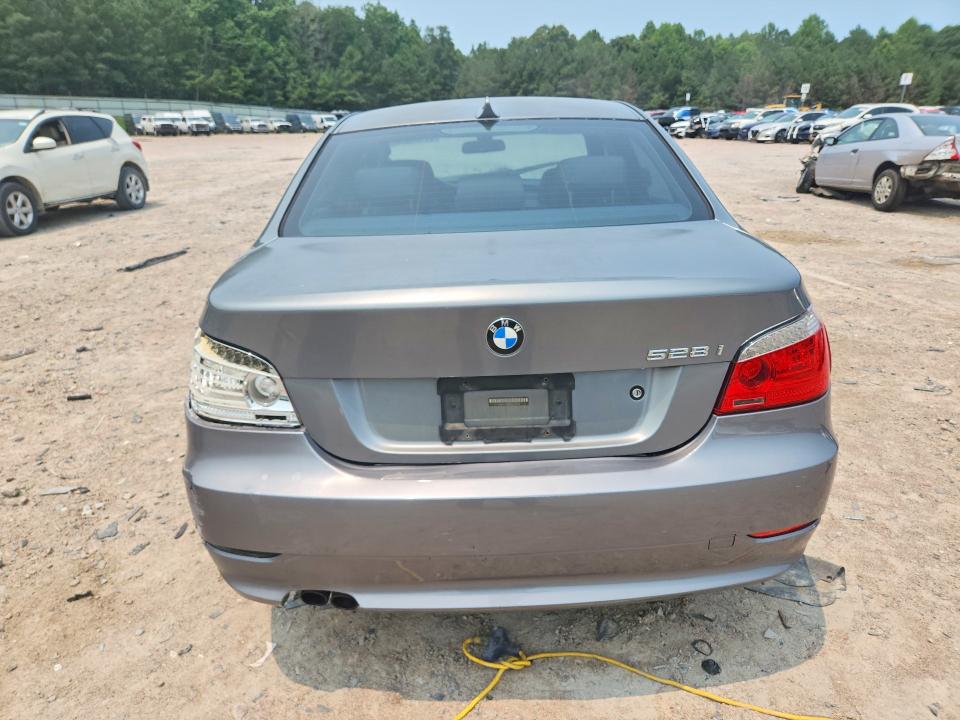 2008 BMW 5er VIN WBANU53538CT10780 COPART salvage auction — FRONT END, Va - Certificate Of Title, sold $425 on 2026-08-03 (photo 6)