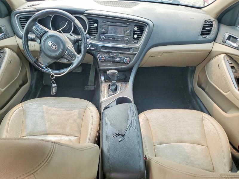 2014 Kia Optima VIN 5XXGN4A75EG313845 COPART salvage auction — MINOR DENT/SCRATCHES, MI - CERTIFICATE OF TITLE, sold $300 on 2026-07-31 (photo 8)