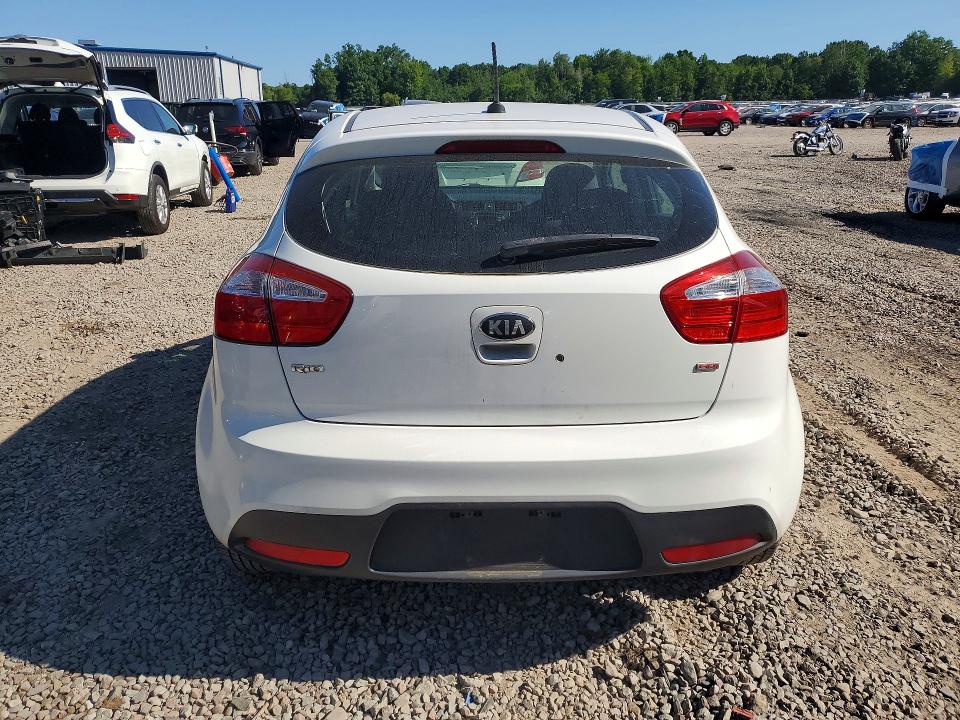 2014 Kia Rio VIN KNADM5A3XE6413654 COPART salvage auction — MINOR DENT/SCRATCHES, Ny - Certificate Of Title, sold $400 on 2026-07-29 (photo 6)