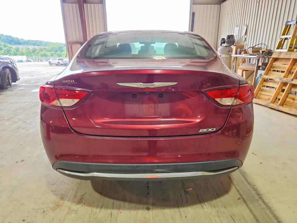 2016 Chrysler 200 VIN 1C3CCCAB2GN127906 COPART salvage auction — NORMAL WEAR, Wv - Certificate Of Title, sold $1,400 on 2026-07-17 (photo 6)
