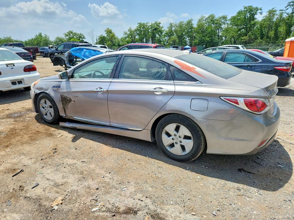 2012 Hyundai Sonata VIN KMHEC4A47CA030581 COPART salvage auction — FRONT END, MD - CERT OF SALVAGE > 75% DAMAGE, sold $400 on 2026-07-30 (photo 2)