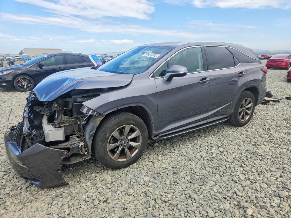 2018 Lexus Rx VIN JTJDZKCAXJ2001196 COPART salvage auction — FRONT END, Ca - Salvage Certificate, sold $7,500 on 2026-07-20 (photo 1)