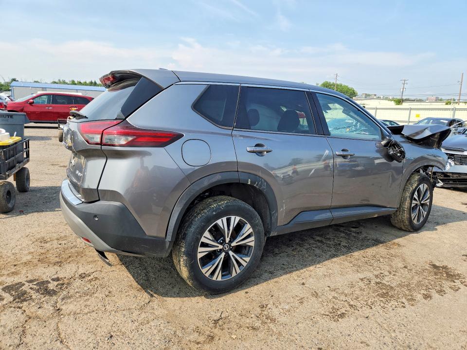 2021 Nissan Rogue VIN JN8AT3BB0MW214473 COPART salvage auction — FRONT END, PA - CERTIFICATE OF SALVAGE, sold $175 on 2026-07-28 (photo 3)