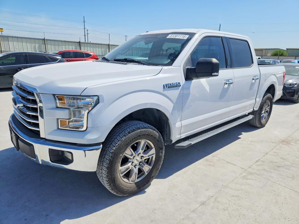 2016 Ford F-150 VIN 1FTEW1CF8GKF16356 — COPART salvage auction photo