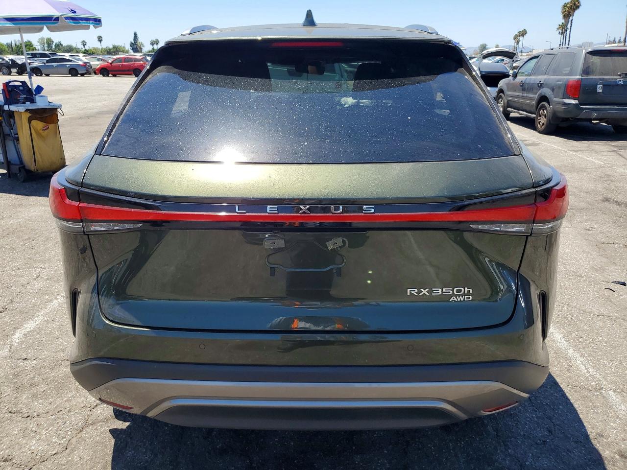 2026 Lexus Rx VIN 2T2BBMCA8TC108483 COPART salvage auction — Front End, CA - SALVAGE CERTIFICATE, sold $21,200 on 2026-09-04 (photo 6)