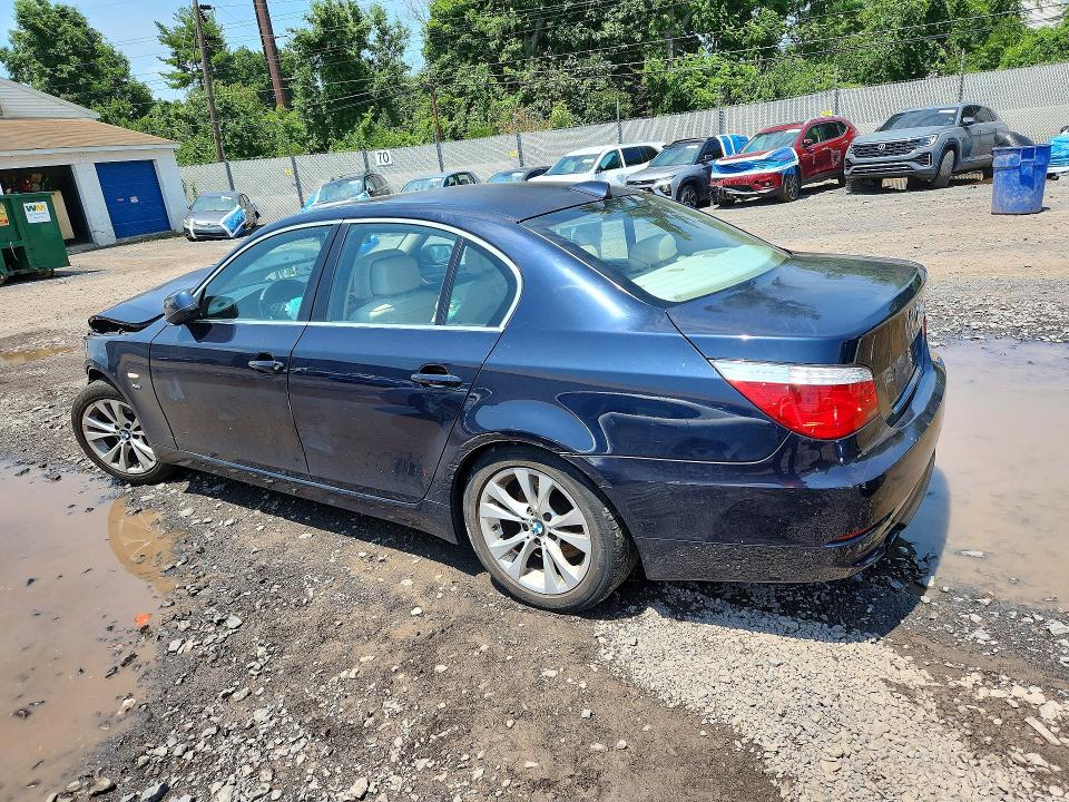 2010 BMW 5 series VIN WBANV9C57AC488217 COPART salvage auction — FRONT END, Pa - Cert Of Salvage-W=Flood Veh, sold $15 on 2026-08-03 (photo 2)