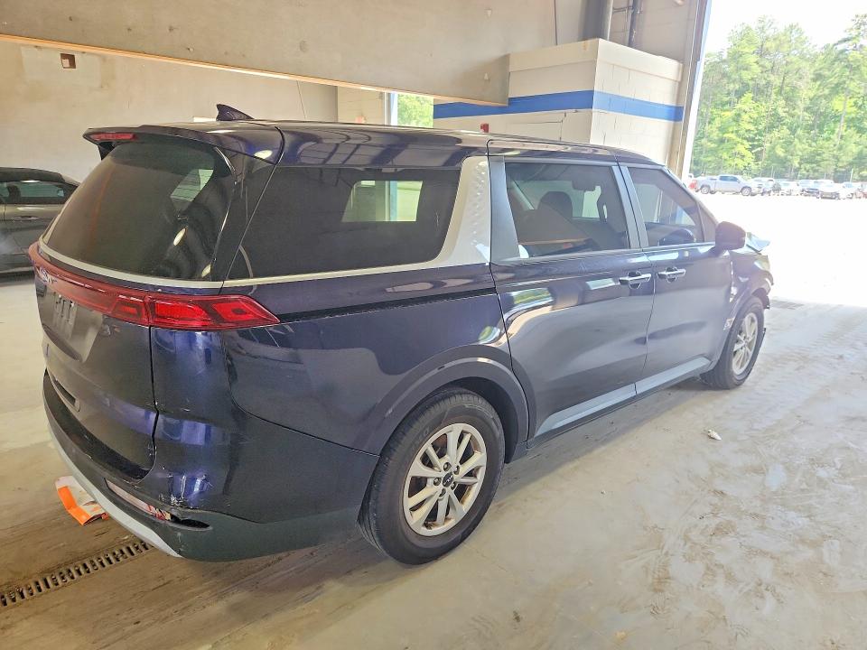 2023 Kia Carnival VIN KNDNB4H37P6238652 COPART salvage auction — FRONT END, Va - Cert Of Title - Salvage, sold $6,200 on 2026-07-17 (photo 3)