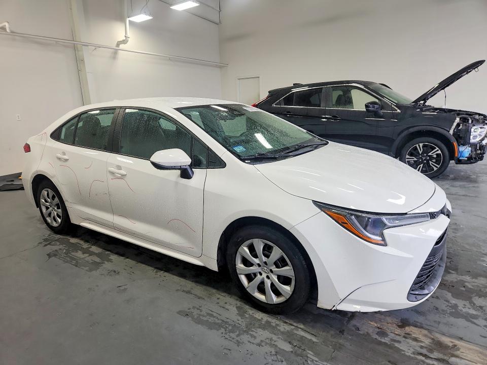 2023 Toyota Corolla VIN 5YFB4MDEXPP059549 COPART salvage auction — SIDE, IL - CERTIFICATE OF TITLE, sold $9,300 on 2026-07-20 (photo 4)