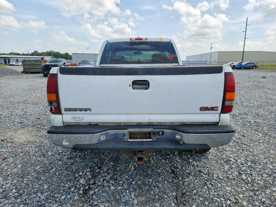 2001 Gmc SIERRA VIN 2GTEC19T711125003 COPART salvage auction — FRONT END, Ga - Certificate Of Title, sold $400 on 2026-08-18 (photo 6)