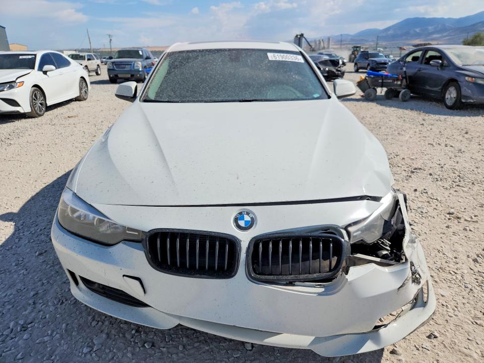 2013 BMW 3er VIN WBA3B5C5XDJ599059 COPART salvage auction — FRONT END, Ut - Salvage Certificate, sold $975 on 2026-08-14 (photo 5)