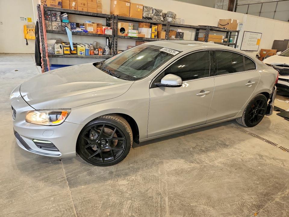 2017 Volvo S60 VIN LYV402TM1HB138852 COPART salvage auction — REAR END, Ne - Cert Of Title-Salvage, sold $1,150 on 2026-07-28 (photo 1)