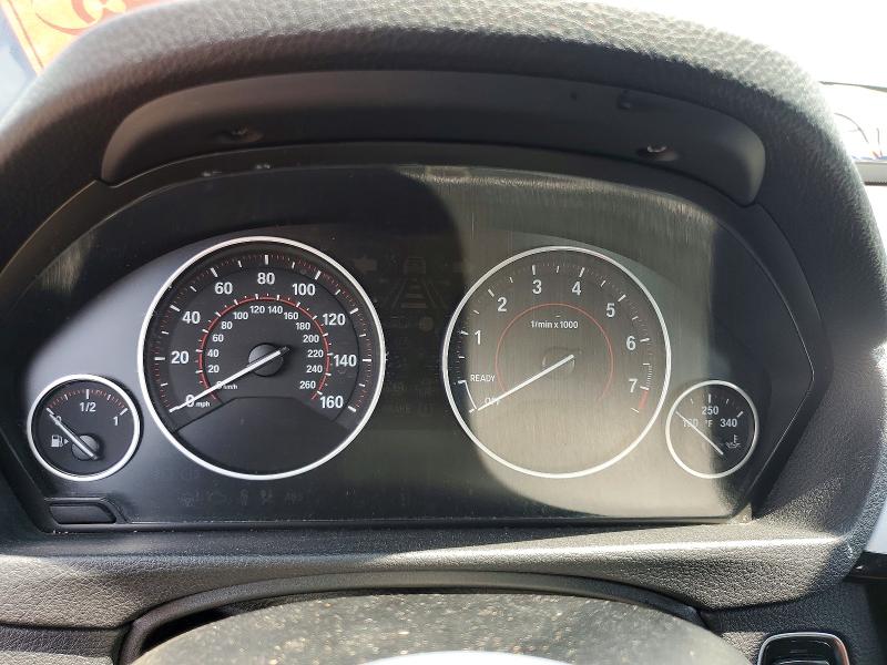 2013 BMW 3er VIN WBA3B9C55DF585466 COPART salvage auction — WATER/FLOOD, Oh - Cert Of Title-Salvage, sold $925 on 2026-08-14 (photo 9)