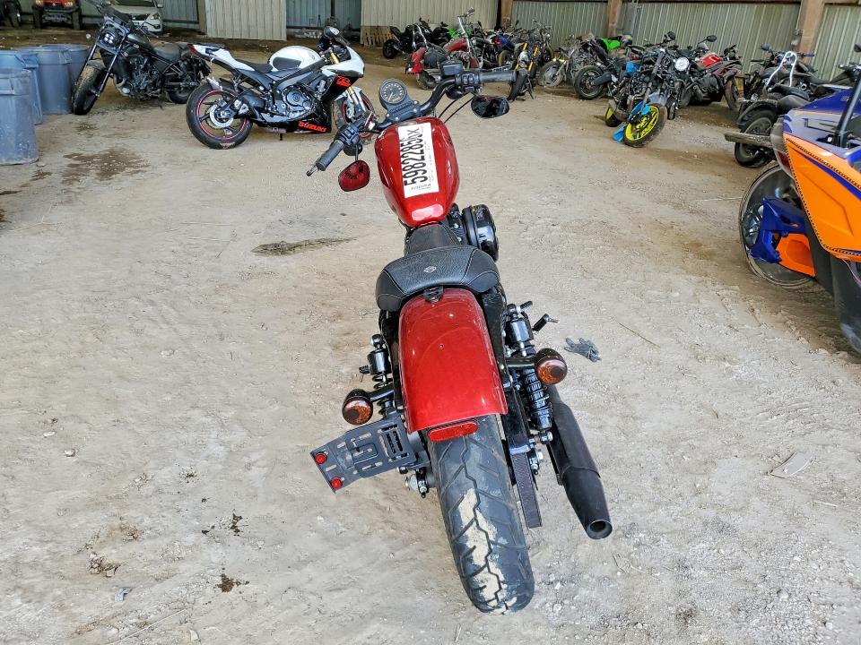 2019 Harley-davidson Iron VIN 1HD4LE213KC419374 COPART salvage auction — SIDE, Tx - Certificate Of Title, sold $50 on 2026-07-30 (photo 4)