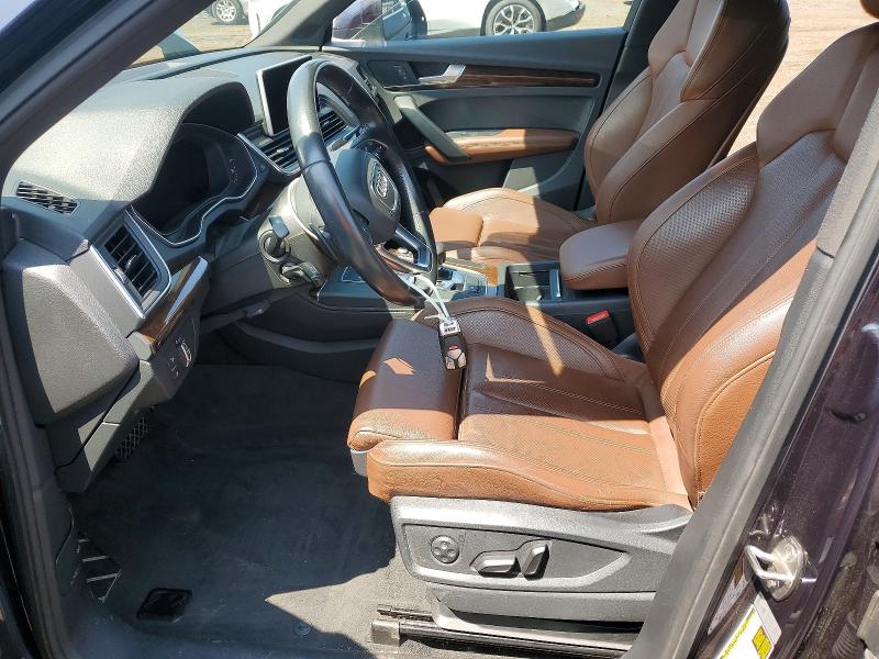 2019 Audi Q5 VIN WA1BNAFY9K2144340 COPART salvage auction — WATER/FLOOD, Ca - Flood Salvage, sold $7,100 on 2026-08-28 (photo 7)