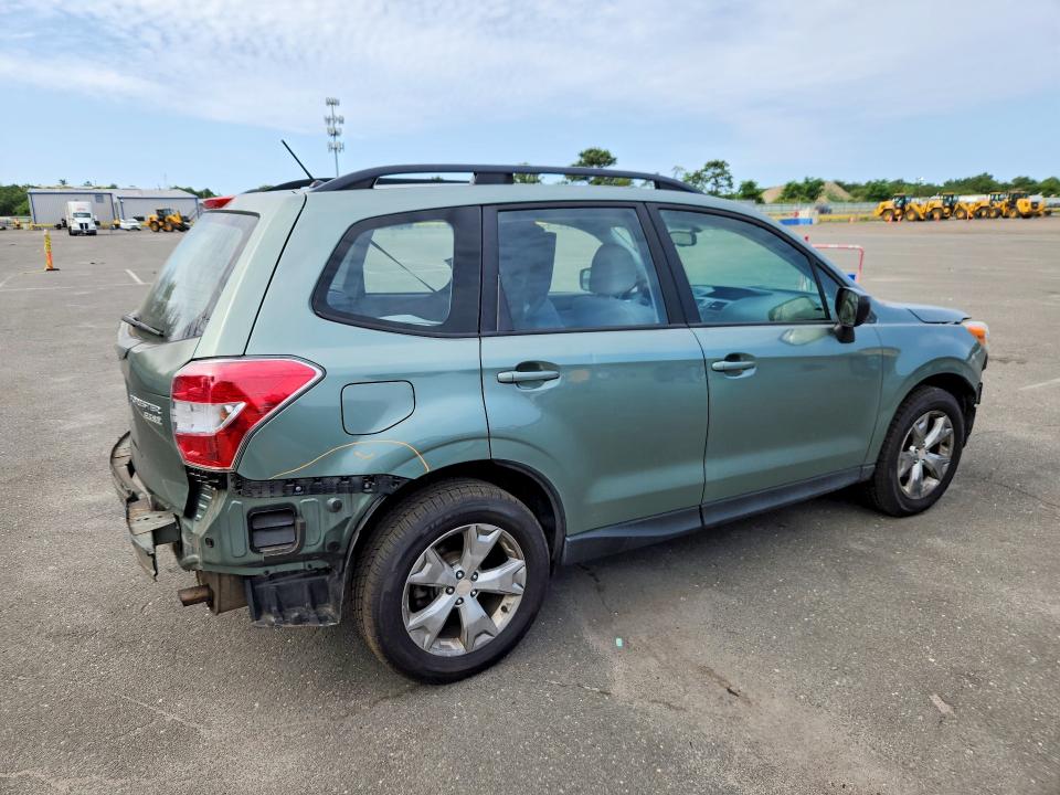 2015 Subaru Forester VIN JF2SJABC4FH582456 COPART salvage auction — REAR END, Ny - Mv-907A Salvage Certificate, sold $80 on 2026-07-29 (photo 3)