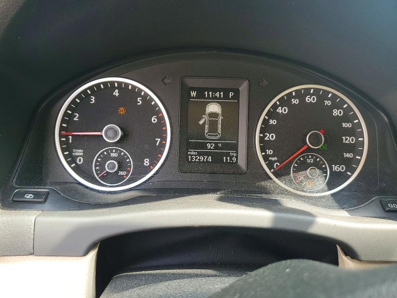 2010 Volkswagen Tiguan VIN WVGAV7AX9AW519844 COPART salvage auction — REAR END, GA - CERT OF TITLE-SALVAGE, sold $1,150 on 2026-08-03 (photo 9)