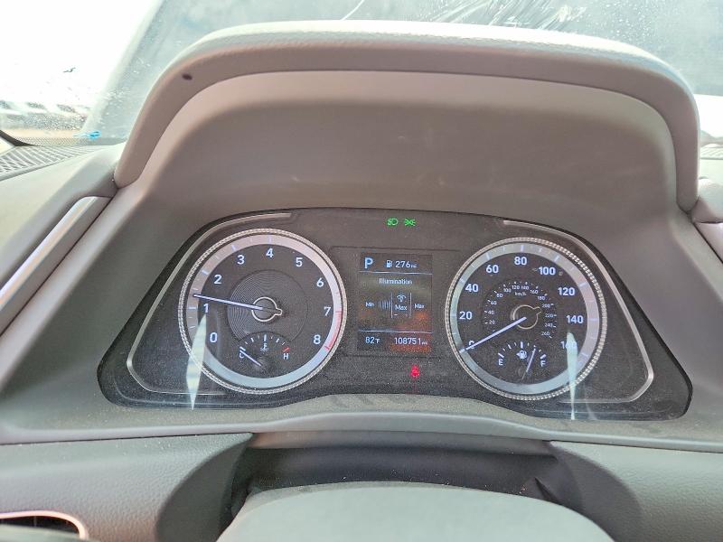 2021 Hyundai Sonata VIN 5NPEG4JA9MH125457 COPART salvage auction — REAR END, Tx - Salvage Vehicle Title, sold $3,600 on 2026-07-22 (photo 9)
