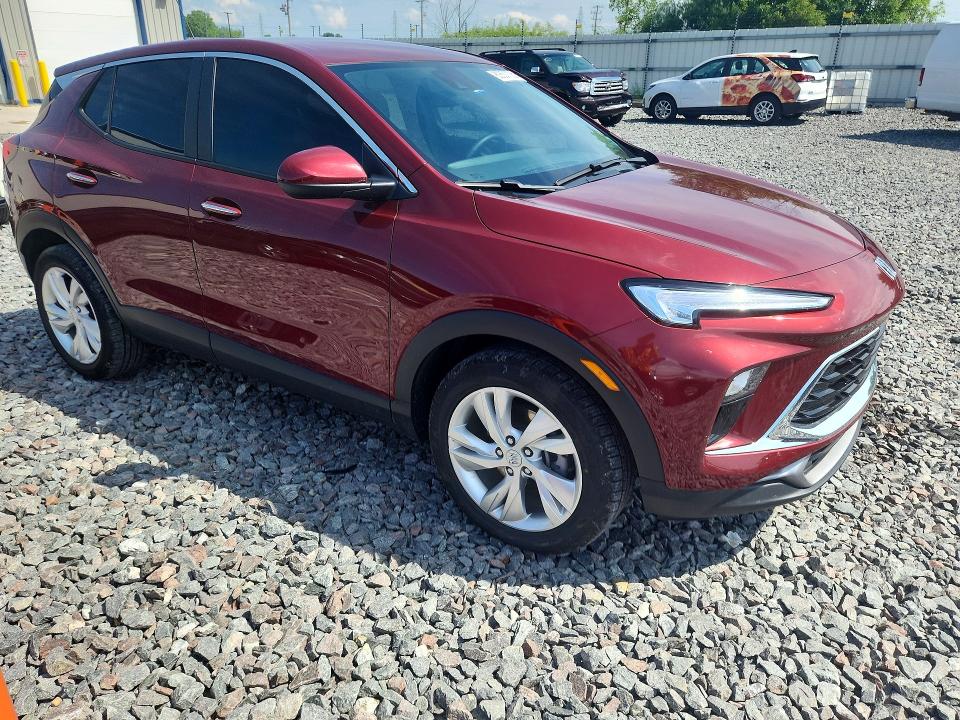 2025 Buick Encore VIN KL4AMBSP2SB076416 COPART salvage auction — HAIL, WI - SALVAGE - MULTIPLE BRANDS, sold $8,800 on 2026-08-24 (photo 4)