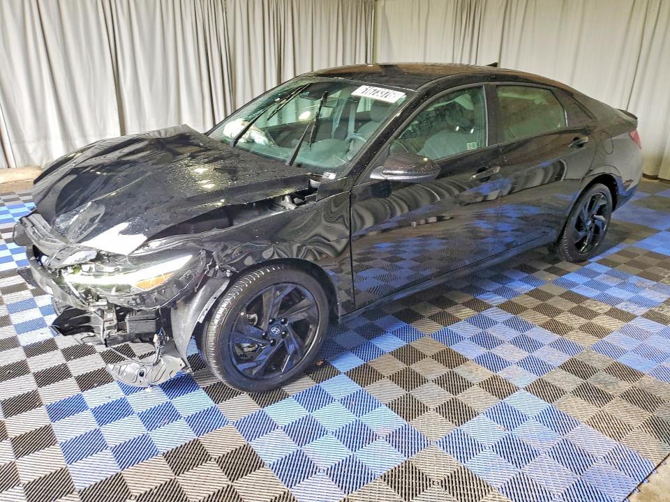 2026 Hyundai Elantra VIN KMHLM4DG2TU186326 COPART salvage auction — FRONT END, Wa - Veh Cert Of Ownership-Salvage (P), sold $200 on 2026-07-22 (photo 1)