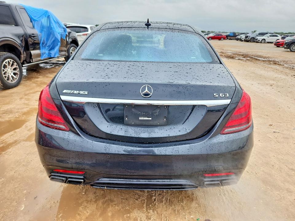2020 Mercedes-benz S-klasse amg VIN WDDUG8JB1LA514312 COPART salvage auction — MECHANICAL, Tx - Salvage Vehicle Title, sold $17,600 on 2026-07-30 (photo 6)