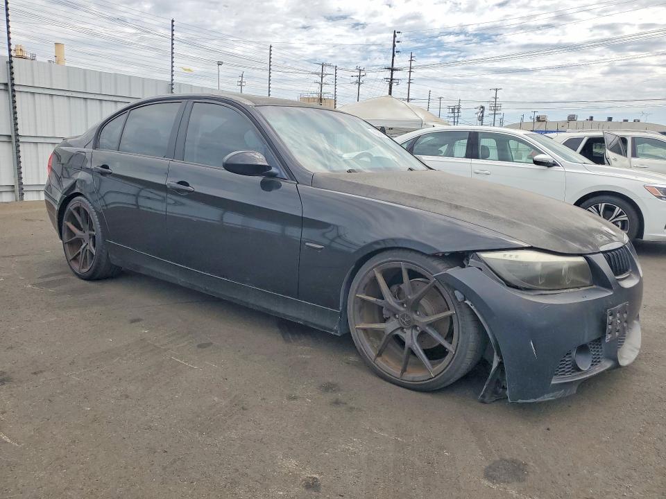 2008 BMW 3er VIN WBAVC53528FZ89474 COPART salvage auction — FRONT END, Ca - Salvage Certificate, sold $500 on 2026-08-03 (photo 4)