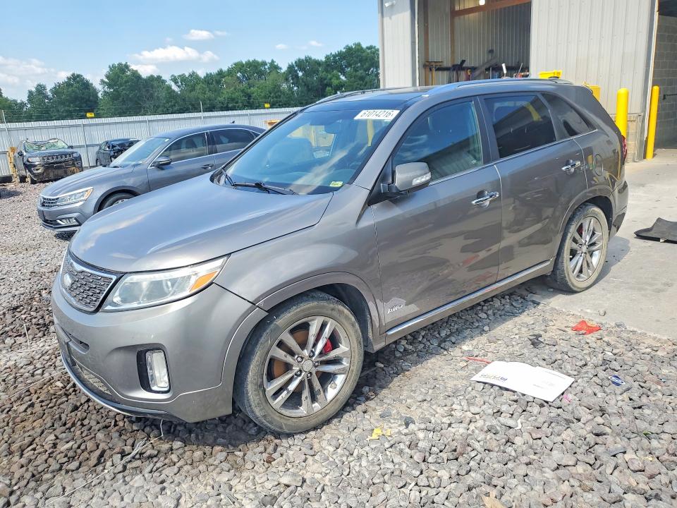 2014 Kia Sorento VIN 5XYKWDA74EG499946 COPART salvage auction — NORMAL WEAR, Mo - Certificate Of Title, sold $70 on 2026-07-21 (photo 1)