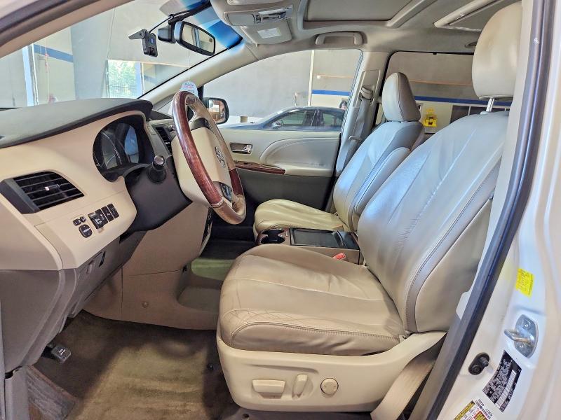 2011 Toyota Sienna VIN 5TDYK3DC7BS112829 COPART salvage auction — FRONT END, Va - Cert Of Title - Salvage, sold $300 on 2026-07-24 (photo 7)